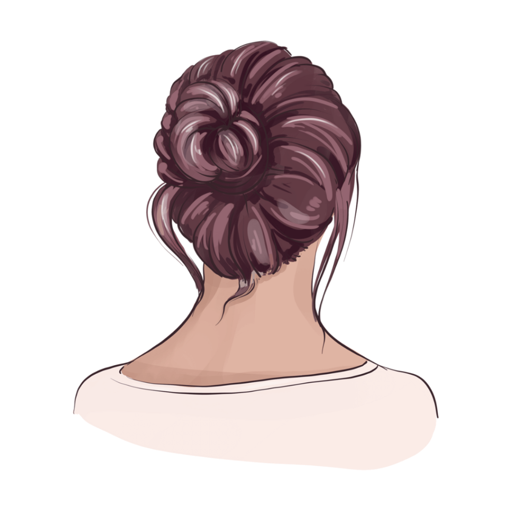 hair bun style
