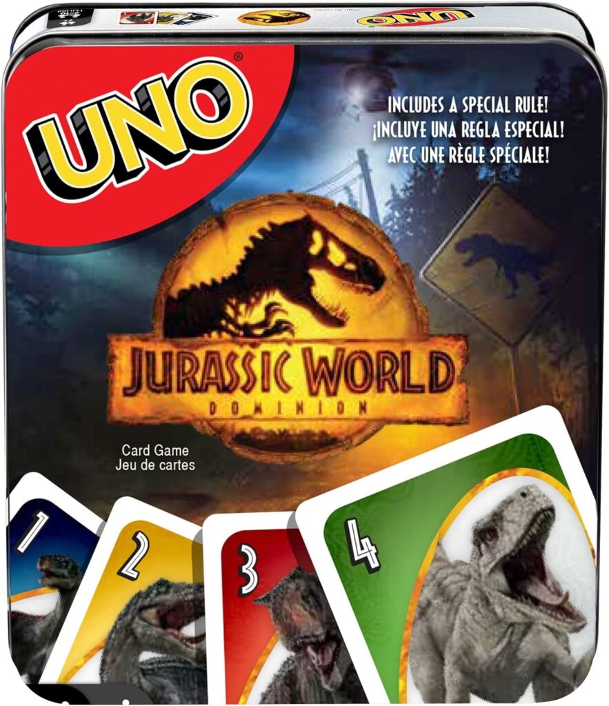 best uno game: jurassic park