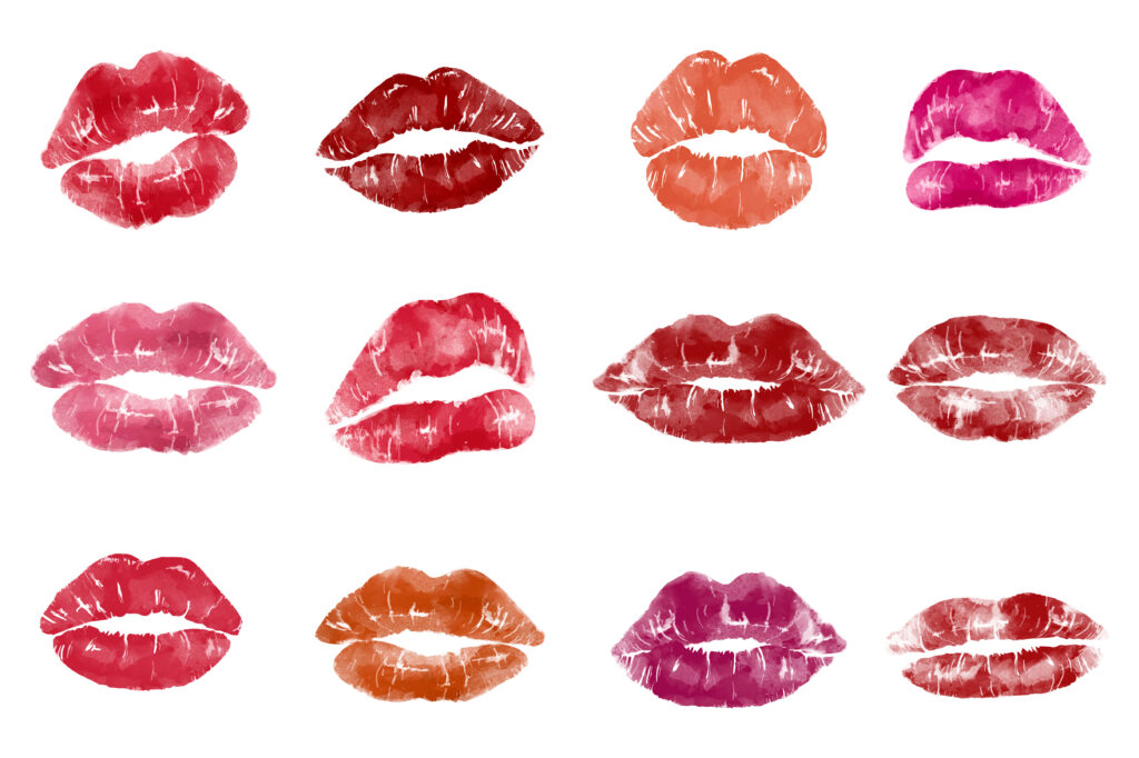 Types of lipstick